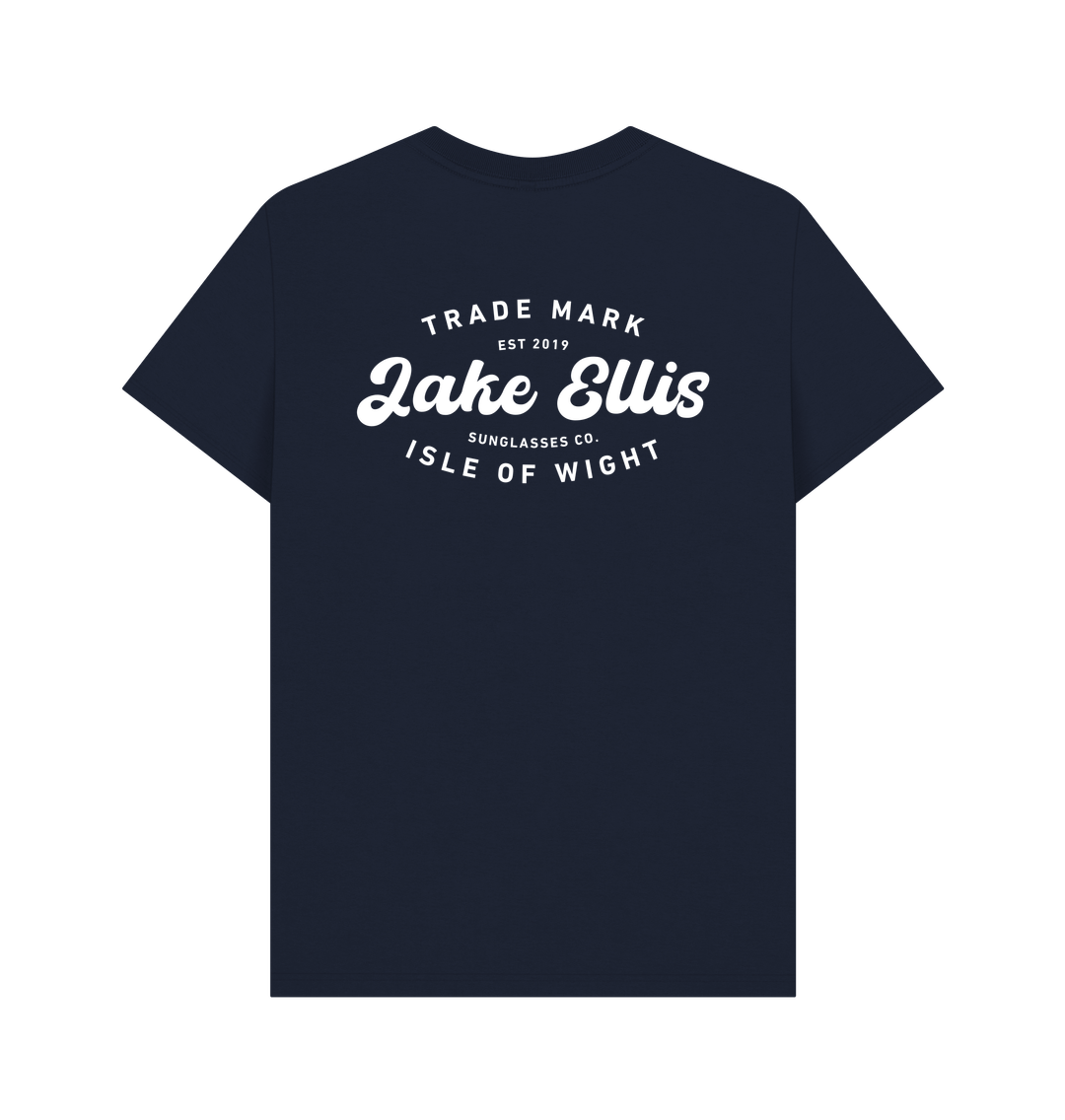 Navy Blue Printed T-shirt
