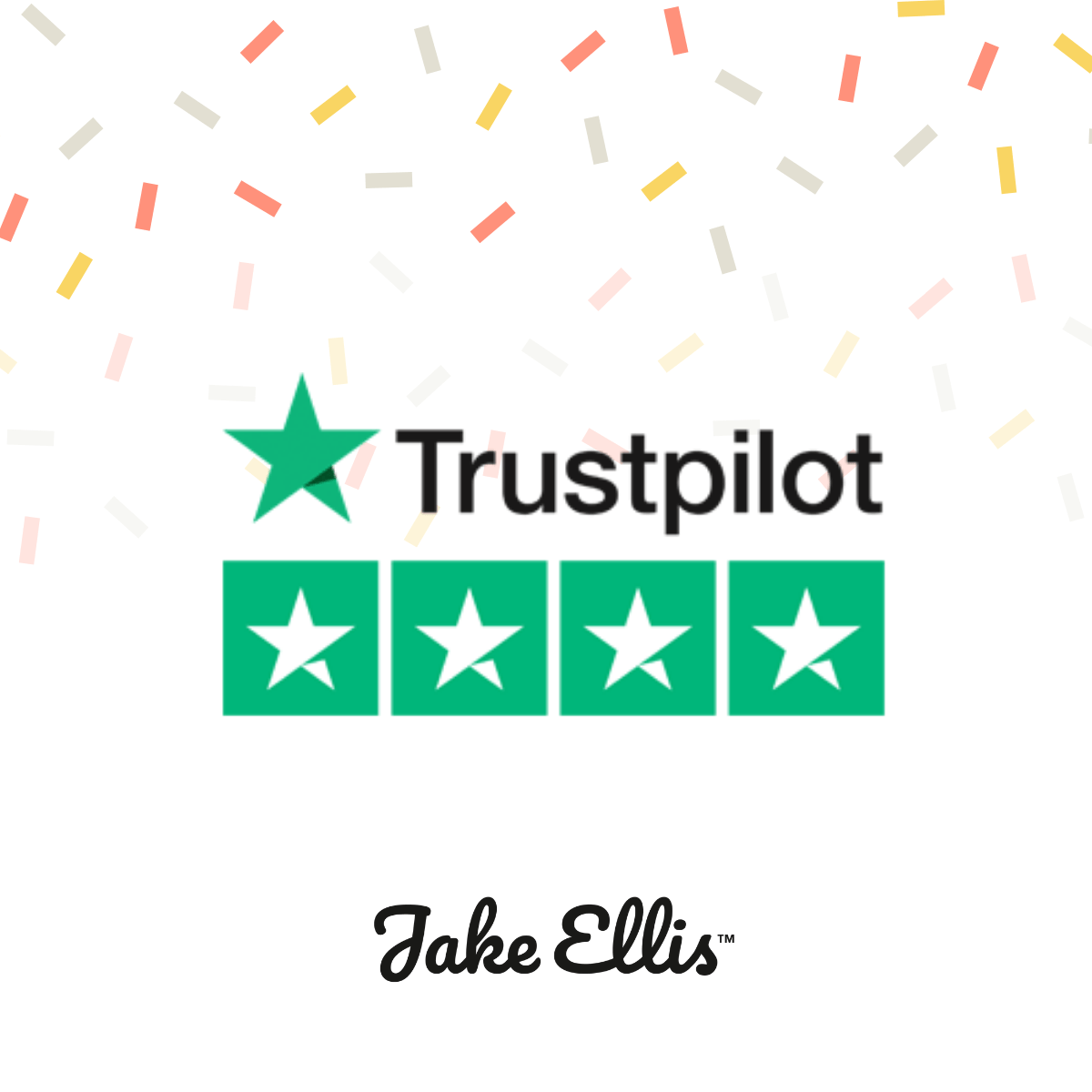 We're on Trustpilot - Jake Ellis®